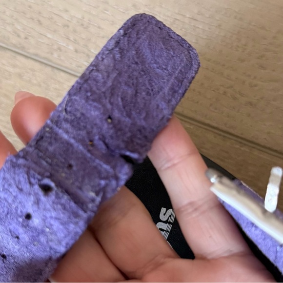 🌶️ Dr. Martens Lavender Suede Slip-Ons. Size 7 *see description. - Picture 8 of 12